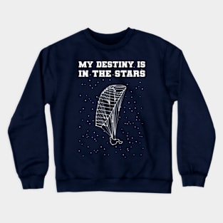 Fate is in the stars - Paragliding Crewneck Sweatshirt